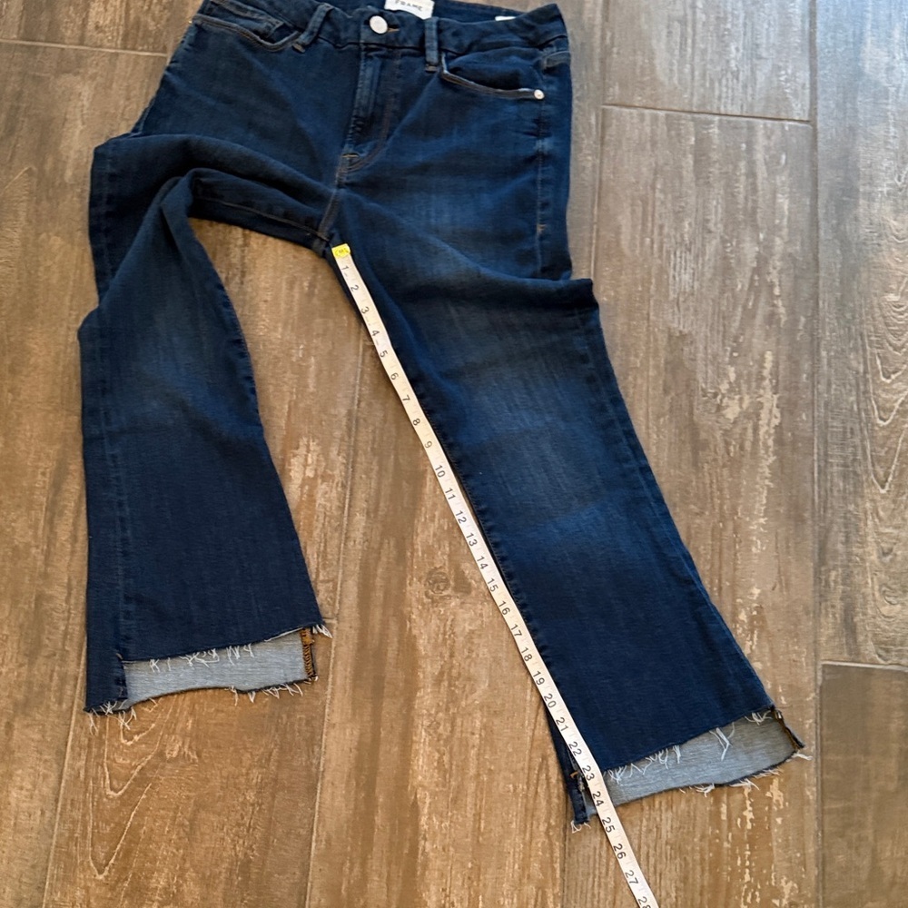 Frame Le Crop Mini Boot Mid-rise Jeans - Picture 8 of 11